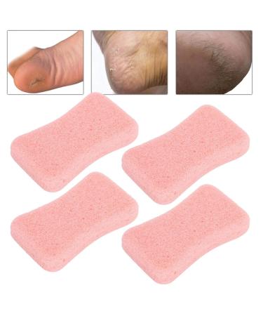 Buy 4 Pack Pumice Stone for Feet - Callus Remover & Pedicure Scrubber (Pink) | Softens & Smooths Hard Skin for Hands & Body - International Shipping Available - Buy Online on GoSupps.com