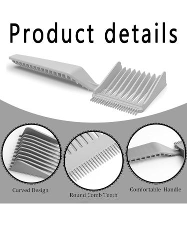 2 Pcs Fade Comb Hair Fade Tool Professional Fading Comb Hair Cutting FlatTop Comb Hair Clipper Cuts Tools for Men Salon Hairdressing Barber or At Home Barber Accessories - Buy Online on GoSupps.com