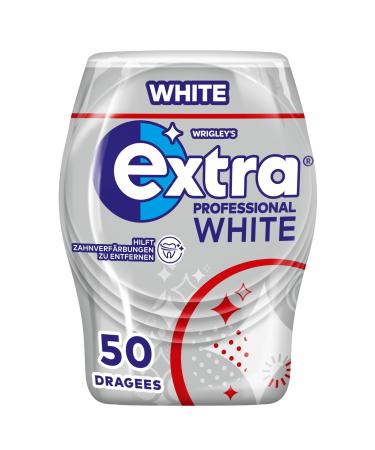 Extra Professional White Chewing Gum sugar-free 50 Dragees White 50 pieces (1 pack)