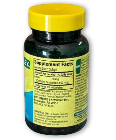 FUSION SHOP STORE Smart choices meaningful life! Lutein 20mg- Softgels 90ct (Pack of 2) with Zeaxanthin - Buy Online on GoSupps.com