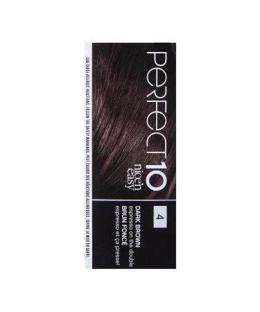 Clairol Nice'n Easy Perfect 10 Dark Brown Permanent Hair Dye - Pack of 2 - Buy Online on GoSupps.com