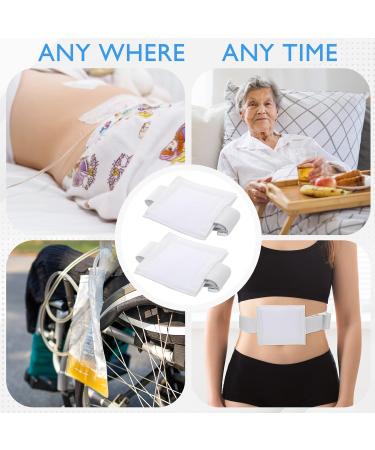 Syhood 6 Pcs G Tube Holder | Comfortable Feeding Tube Holder Belt for Men & Women - Abdominal Covers & Accessories - International Shipping Available - Buy Online on GoSupps.com