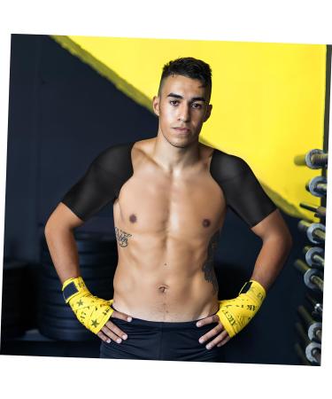 Buy MAGICLULU Sports Shoulder Pads Belt - Upper Back Brace & Fitness Support for Shoulder Stability & Lifting Comfort - Buy Online on GoSupps.com