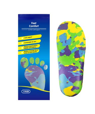 Kids Orthopedic Shoe Insoles with Arch Support for Children s Heel Pain Growing Pains  Flat Feet (11)