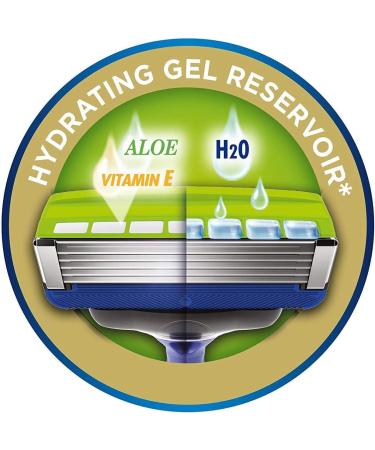 Wilkinson Sword Hydro 5 Sensitive 3 Blades + Razor 110 g - Buy Online on GoSupps.com