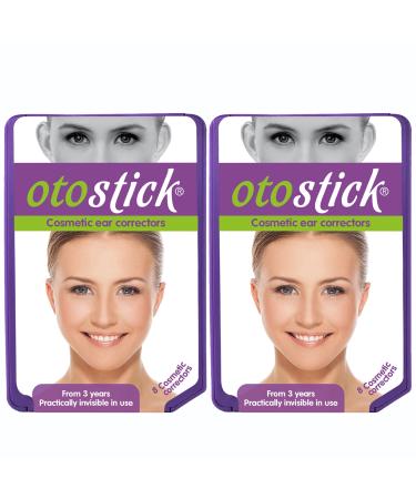 Otostick - 2 Pack 8 Count Cosmetic Discreet Protruding Ear Corrector - Corrective Ear Care Products for Ear Pinning without Surgery from 3 Years.