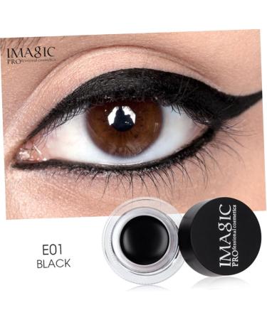 FOMIYES Cream Eyeliner Makeup Eyeliner Gel Eyeliner Eyebrow Gel Fashion Eyeliner Liquid Eyeliner No Smudge 1 count (Pack of 1) Black - Buy Online on GoSupps.com
