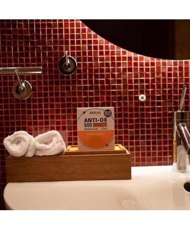 BIOFAR - ANTI-OX SOD DIRECT - Food supplement - Cellular protection and immune defenses - Fruity taste - No sugars or artificial colors - 14 Orodispersible Sticks (No Water) - 35g - Buy Online on GoSupps.com