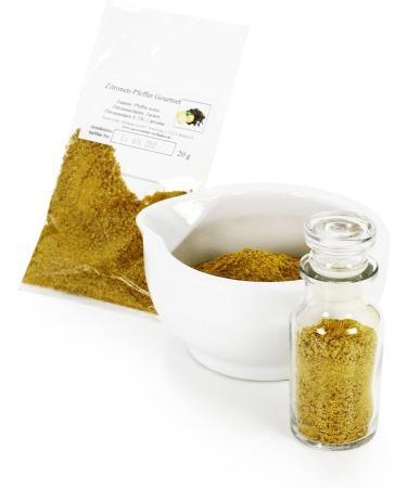  Feine W rze Gourmet lemon/pepper turmeric turmeric lemon white pepper pepper specialty piper nigrum 20 g - Buy Online on GoSupps.com