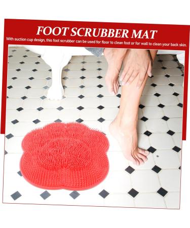 Tapis De Gommage Exfoliant Avec Ventouses Antid rapantes Mat De Pour Soins limination Des Peaux Mortes Massage Relaxant Et Nettoyage - Buy Online on GoSupps.com