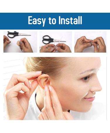 10Pcs Lightweight Phonak Hearing Aid Tubes - Clear Sound Transmission - Replacement Tubes for Most Hearing Aids - Buy Online on GoSupps.com