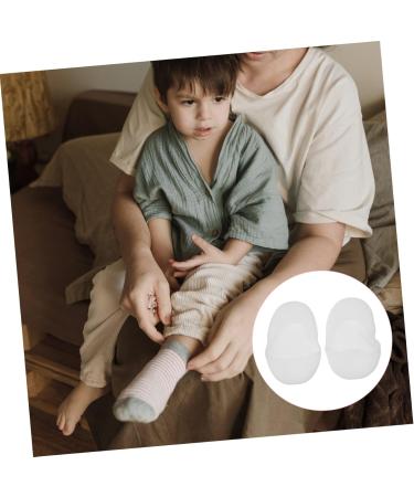 minkissy 2 Pairs Foot Socks Heel Repair Socks for Women Heel Socks for Cracked Heel Moisturizing Sock Soft Moisturizing Gel Socks Dry Feet Socks Men and Women Sock Cover Sebs Porous White White 19x8.7cm - Buy Online on GoSupps.com