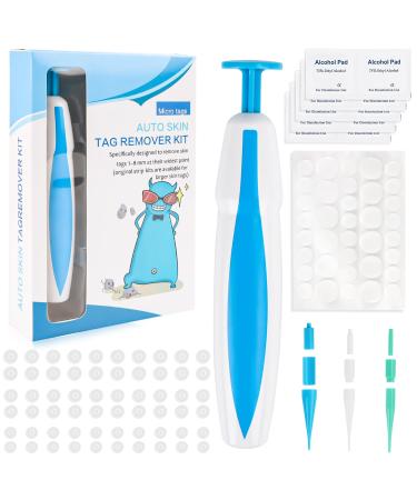 Remove stem warts fast kit skin day remover kit for micro to large (2 mm-8 mm) Skin day remover kit 2 in 1 with 60 day bands surely painless skin attachment to remove skin tips stem warts