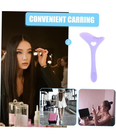 Eyeliner Multifonctionnel pour les Yeux Ensemble d'Outils de Pochoir en Silicone R utilisable pour les D butants Activ s 12.00X6.00X0.50CM violet - Buy Online on GoSupps.com