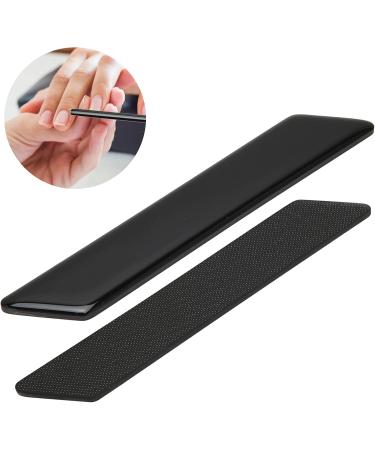 Nano Glass Nail File Manicure Tool with Rounded Corners Reusable & Easy to Clean Anti-Corrosion & Anti-Rust Suitable for Home & Office Professional Salon Quality for Men  - Buy Online on GoSupps.com