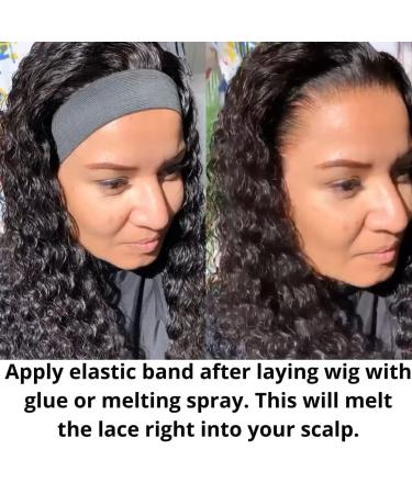 Welfare Products Elastic Hair Bands for Lace Frontal Melt - 5 PCS Wig Bands for Keeping Wigs in Place | Wig Edge Control Elastic Bands - Buy Online on GoSupps.com