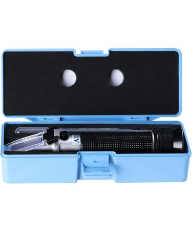 XINJIAYI Water Salinity Refractometer Ar ometer with Two Scales: Specific Weight 1 000-1 070 and PPT 0-100 Handheld Sea Water Tester for Aquariums Marine Fishing Pool Tank - Buy Online on GoSupps.com