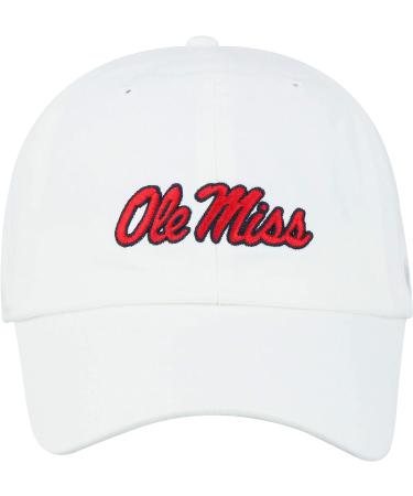 Top of the World Men's Adjustable White Icon Hat | Mississippi Old Miss Rebels - Buy Online on GoSupps.com