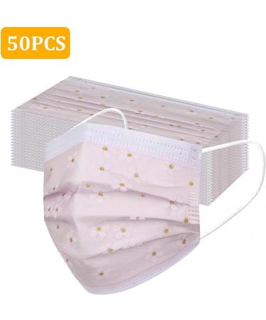 Ypinglonk 50-Piece Elegant Pearl Tip Fashionable Oral Cover - Reusable Breathable & Washable | Universal Size 5-#06 - Buy Online on GoSupps.com