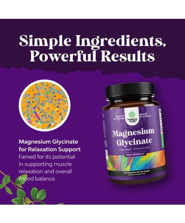 Bundle of Pure Magnesium Glycinate Supplement 400mg Per Serving for Mood Sleep & Relaxation Support and Vitamin D3 Gummies for Daily Wellness with 2000IU per Serving Bone Muscle & Immune Support - Buy Online on GoSupps.com