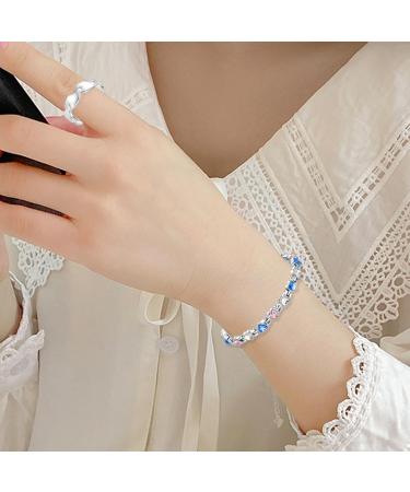 Buy HDGSAFD Heart-Shaped Magnetic Sleeves & Adjustable Diamond Light Tapes - Unique Crystal Heart Bracelets for Women | International Shipping - Buy Online on GoSupps.com