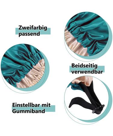 Folai Satin Bonnet Sleeping Hat - Adjustable Silk Cap for Women & Girls - Soft Red Night Sleep Hood - Buy Online on GoSupps.com