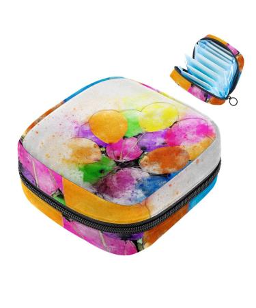 Fairy Flower Sadness Spring Sanitary Napkins Storage Pocket menstruation Pad Bag Portable menstrual cup pocket with zip for teenagers girls women women