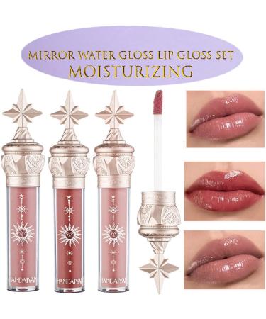 Mirror Gloss Lip Stain - Tinted Lip Balm for Plump and Moisturized Lips (Milky Peachy Pink 706) - Buy Online on GoSupps.com