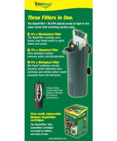 Tetra 26445 Fauna Aquatic Reptile Heater - 100 Watt Green | For Frogs, Newts, Turtles - Buy Online on GoSupps.com