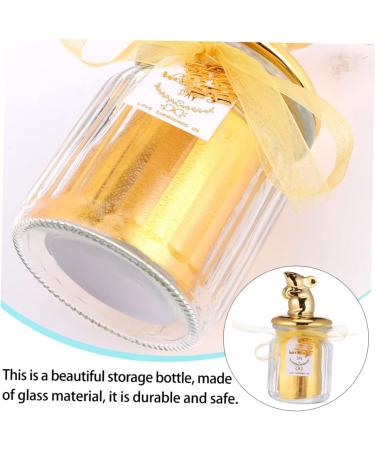Ciieeo 1pc Box Glass Candy Box Gift Jar Gilded - Buy Online on GoSupps.com