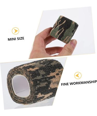 Buy Yardwe 4 Rolls Outdoor Camouflage Sports Tape | Clear PVC Athletic Compression Non-Woven Fabric | Best for International Shipping - Buy Online on GoSupps.com