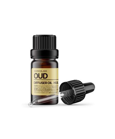 Oud Diffuser Oil, Niche Scent, Luxury Chinese Pepper, Rosewood, Cardamom, Vetiver, Oud, Tonka Bean, Musk Essential Oils Blend for Ultrasonic Diffuser Scent Projects(.33 oz/10 ml) OUD 10mL/.33FL Oz