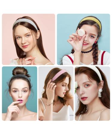 ZPRAMA 5 Pack Padded Headbands for Women - Non Slip Fashion Hair Bands - Buy Online on GoSupps.com