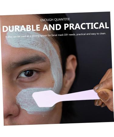 FOMIYES 100pcs DIY Face Cream Scoop & Mask Brush - Purple Plastic Mini Spoon for Skincare & Makeup - Buy Online on GoSupps.com