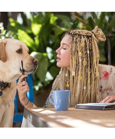 Jinlaili 120 Pieces Hair Mesh & Dreadlocks Pearls - Fashionable Hair Braid Accessories & Rings for Stunning Styles - Buy Online on GoSupps.com