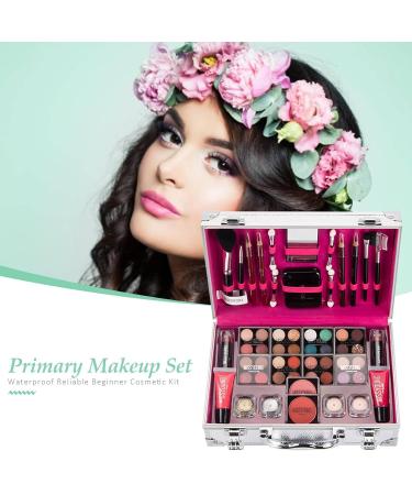 Shop Hengshitong Multicolor Makeup Set - All-in-One Eyeshadow Lip Gloss & Suitcase Gift Set for International Shipping - Buy Online on GoSupps.com