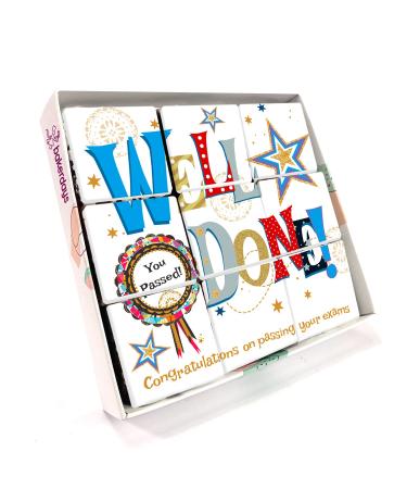 9 Well Done You Passed! Congratulations on Passing Your Exams Chocolate Fudge Brownies Delivered to Your Door Serves 9. Baked by bakerdays