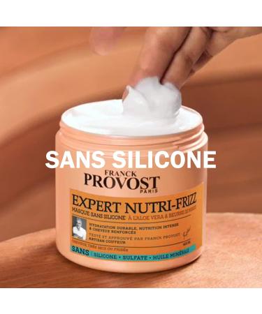 Routine Franck Provost EXPERT NUTRI-FRIZZ Professional Sulphate-Free Shampoo for Dry or Curly Hair Shampoo and Mask with Aloe - Buy Online on GoSupps.com