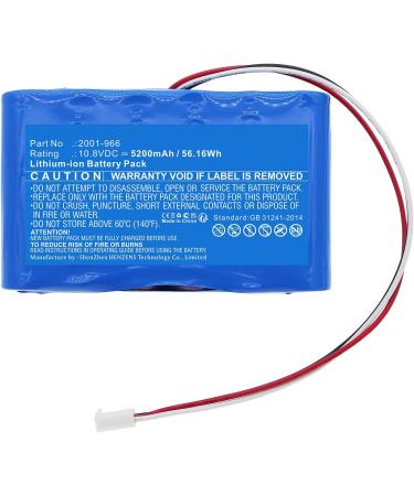 Synergy Digital Equipment Battery for Megger 2001-966 | Li-ion 10.8V 5200mAh | International Shipping Available - Buy Online on GoSupps.com