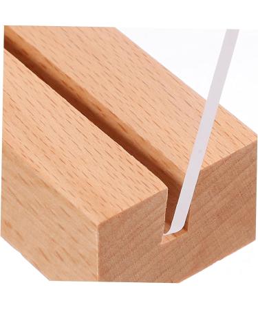 Gatuida Nail Display Board Name Card Stand Nail Tips Display Holder Acrylic Sign Holder False Acrylic Nail Display Holder Manicure Display Frame Fake Nails Boards Earrings Nail Plate Wood - Buy Online on GoSupps.com