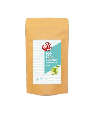 Popcorn and candy floss sugar varieties 200g (apple)