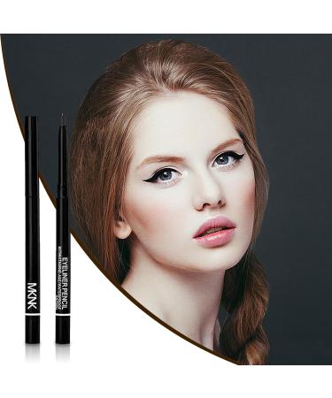 Colored Eyeliner Pencil Eye Shadow Pencils Eyeliner Pens | Anti-Sweat Under Eye Eyeliner Pencil Automatic Rotation Eyeliner Eye Makeup for Black - Buy Online on GoSupps.com
