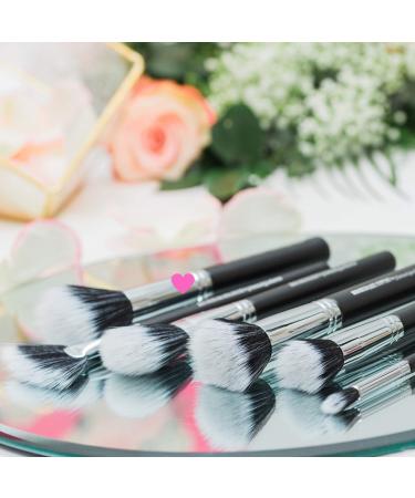 Large Powder Makeup Brush | Beauty Junkees Pro Flat Top Duo Fiber | Vegan & Cruelty-Free | Perfect for Setting Finishing & Bronzing - Buy Online on GoSupps.com
