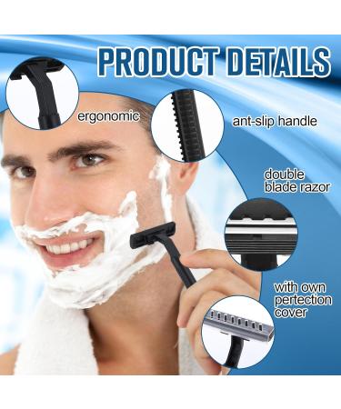 Lasnten 400 Pcs Disposable Razors - Twin Blade Individually Wrapped Stainless Steel Shaving Razors for Men & Women - Ideal for Hotels Shelters & Nursing Homes - Buy Online on GoSupps.com