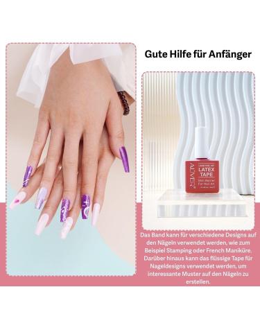 P-Beauty 2x Nail Shake 15ml - Quick-Drying Latex Peel Off Liquid Tape | Nail Polish Protector & Skin Guard for Perfect Manicures | International Shipping Available - Buy Online on GoSupps.com