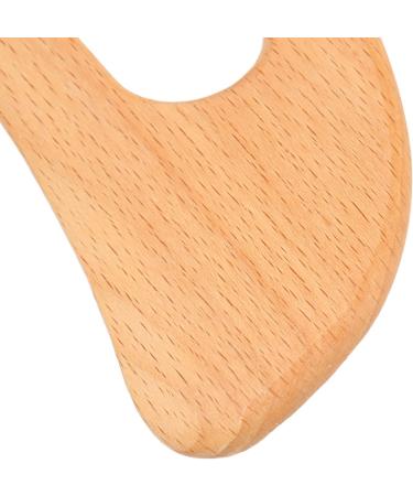 Holz-Gua-Sha Board - Ridge-Free Manual Massage Tool for Facial & Leg Pain Relief | Acupuncture Point Massager - Buy Online on GoSupps.com