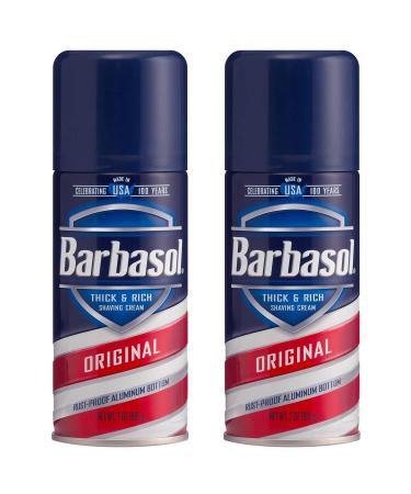 Barbasol Shave Cream 7 Ounce (Original, Pack of 2) Original 7 Ounce (Pack of 2)