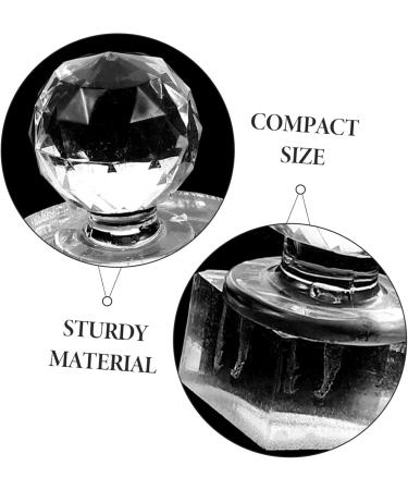 DRESSOOS 3pcs Platen Tool Eye Shadow Stamp Tool Makeup Powder Stamper Tamper Transparent Acrylic - Buy Online on GoSupps.com