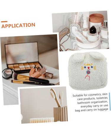 Amosfun Plush Tante Towel Bag - Stylish Women's Makeup & Coin Bag for Teens | Affordable Sanitary Pads Storage - Buy Online on GoSupps.com