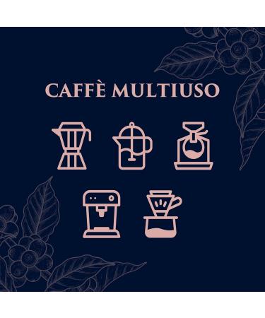 BOCCA DELLA VERITA - Italian ground coffee OMERO PREMIUM 60A/40R in 250 gram bag with protective valve - Buy Online on GoSupps.com